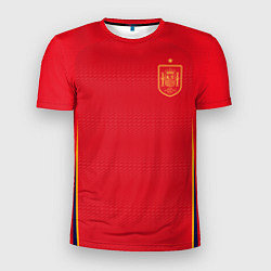 Мужская спорт-футболка Форма сборной Испании ЧМ 2022
