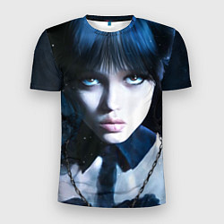 Футболка спортивная мужская Уэнсдэй: дочь Аддамсов, цвет: 3D-принт