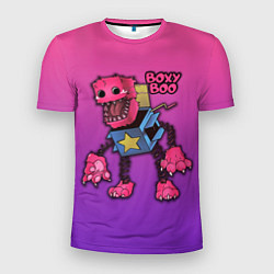 Футболка спортивная мужская Бокси Бу - Поппи Плейтайм, цвет: 3D-принт