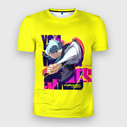 Футболка спортивная мужская Киберпанк Бегущие по краю - Люси, цвет: 3D-принт