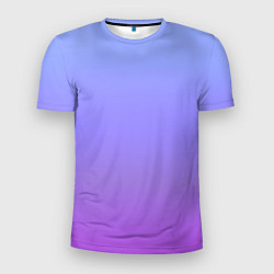 Мужская спорт-футболка Фиолетовый градиент