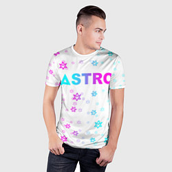 Футболка спортивная мужская Neon Astro, цвет: 3D-принт — фото 2