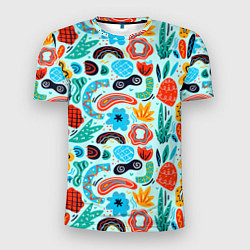 Мужская спорт-футболка Colorful patterns