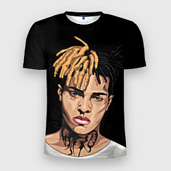 Футболка спортивная мужская XXXTentacion art, цвет: 3D-принт