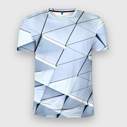 Мужская спорт-футболка Metalic triangle stiil