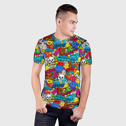 Футболка спортивная мужская Dream party, цвет: 3D-принт — фото 2