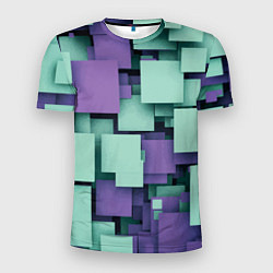 Мужская спорт-футболка Trendy geometric pattern