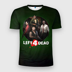 Футболка спортивная мужская Left 4 dead команда, цвет: 3D-принт