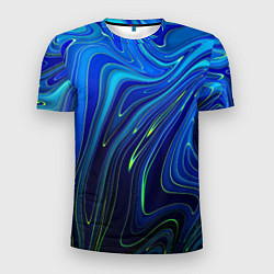 Мужская спорт-футболка Blurred colors