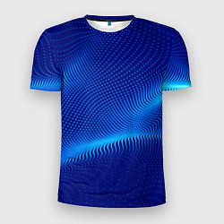Мужская спорт-футболка Blue dots