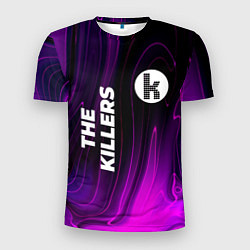 Мужская спорт-футболка The Killers violet plasma