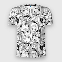 Мужская спорт-футболка Anime hentai ahegao