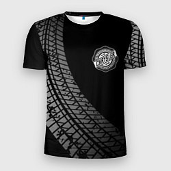 Футболка спортивная мужская Chrysler tire tracks, цвет: 3D-принт