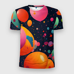 Мужская спорт-футболка Море шаров