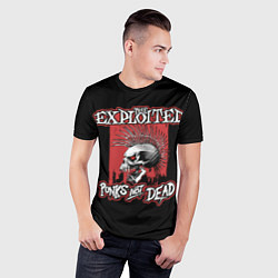 Футболка спортивная мужская Exploited - punks not dead, цвет: 3D-принт — фото 2