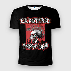 Футболка спортивная мужская Exploited - punks not dead, цвет: 3D-принт