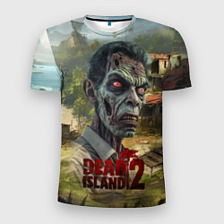 Футболка спортивная мужская Zombie dead island 2, цвет: 3D-принт