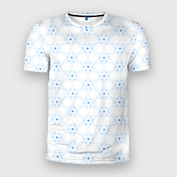Мужская спорт-футболка Ясна3 - Небесная структура светлый