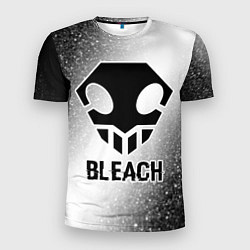 Мужская спорт-футболка Bleach glitch на светлом фоне