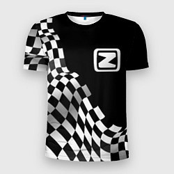 Футболка спортивная мужская Zotye racing flag, цвет: 3D-принт