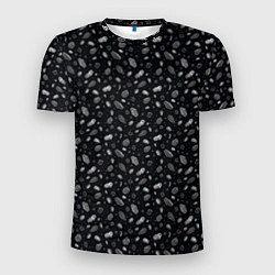 Мужская спорт-футболка Метеориты в космосе