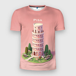 Мужская спорт-футболка Pisa Isometric