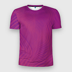 Мужская спорт-футболка Фантазия в пурпурном