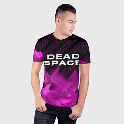 Футболка спортивная мужская Dead Space pro gaming: символ сверху, цвет: 3D-принт — фото 2