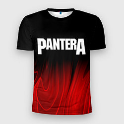 Футболка спортивная мужская Pantera red plasma, цвет: 3D-принт