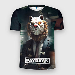 Футболка спортивная мужская Payday 3 lion, цвет: 3D-принт