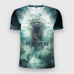 Футболка спортивная мужская Страх демон, цвет: 3D-принт