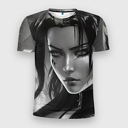 Футболка спортивная мужская Корпоративная ведьма, цвет: 3D-принт
