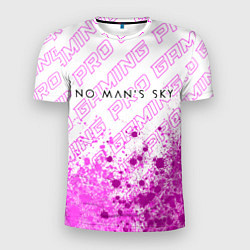 Мужская спорт-футболка No Mans Sky pro gaming: символ сверху