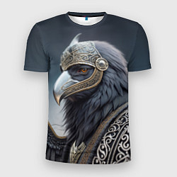 Мужская спорт-футболка Ворон викинг