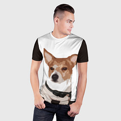 Футболка спортивная мужская Джек-рассел терьер, цвет: 3D-принт — фото 2