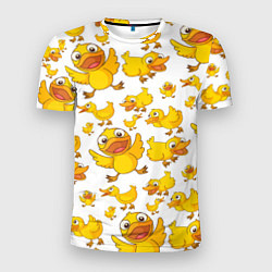 Мужская спорт-футболка Yellow ducklings