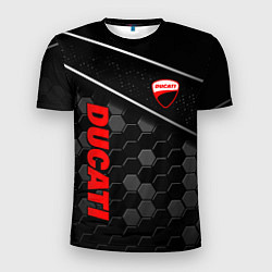 Мужская спорт-футболка Ducati - технологическая броня