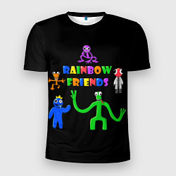 Футболка спортивная мужская Rainbow friends characters, цвет: 3D-принт