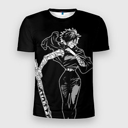 Футболка спортивная мужская Зенин Маки - Магическая битва, цвет: 3D-принт