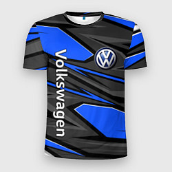 Футболка спортивная мужская Вольцваген - спортивная униформа, цвет: 3D-принт