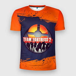 Футболка спортивная мужская Лого Team Fortress 2, цвет: 3D-принт
