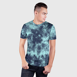 Футболка спортивная мужская Tie-Dye дизайн, цвет: 3D-принт — фото 2