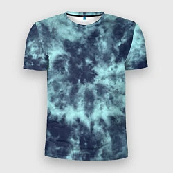 Футболка спортивная мужская Tie-Dye дизайн, цвет: 3D-принт