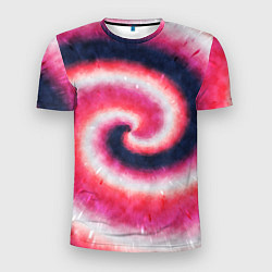 Футболка спортивная мужская Tie-Dye дизайн, цвет: 3D-принт