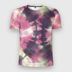 Футболка спортивная мужская Tie-Dye дизайн, цвет: 3D-принт