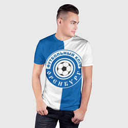 Футболка спортивная мужская ФК Оренбург, цвет: 3D-принт — фото 2