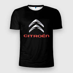 Футболка спортивная мужская Citroen auto sports, цвет: 3D-принт
