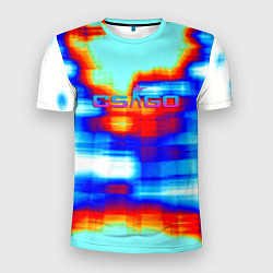 Футболка спортивная мужская Cs go gradient skin, цвет: 3D-принт