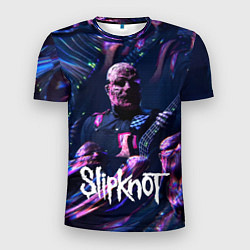 Футболка спортивная мужская Slipknot: guitar, цвет: 3D-принт