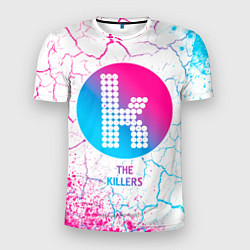 Футболка спортивная мужская The Killers neon gradient style, цвет: 3D-принт